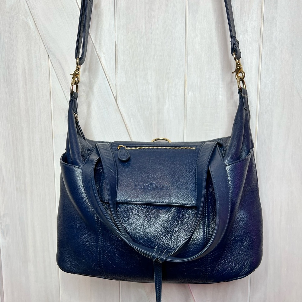 Lily Jade Navy & Gold Madeline Great Condition Rare